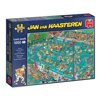 Pussel Jan van Haasteren Hockey Championships 1000b