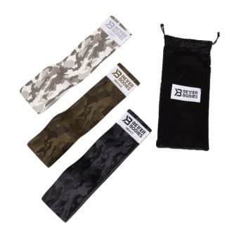 Better Bodies Glute Force Träningsband 3-pack, camo