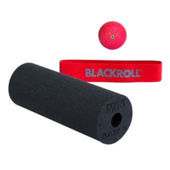 Blackroll Träningsboll, träningsband och mini foam roller