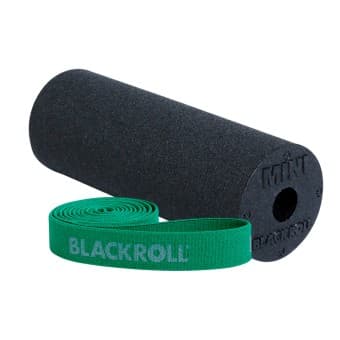 Blackroll Mini Foam Roller & Träningsband M