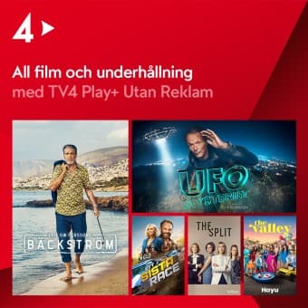 TV4 Play+ Utan Reklam 3 Månader