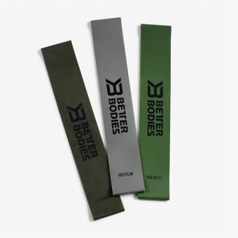 Better Bodies Resistance Band Mini 3-pack, grön